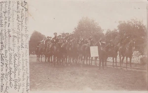 Ansichtskarten, AK, Peterswaldau, Reichenbach, Reiter, Kapelle, Soldaten - Bild 1 von 2