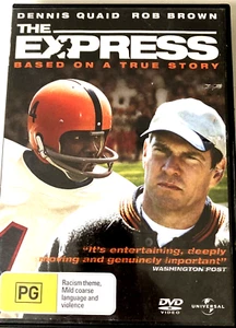The Express: The Ernie Davis Story DVD - Region 4 Australia - Dennis Quaid Movie - Picture 1 of 5