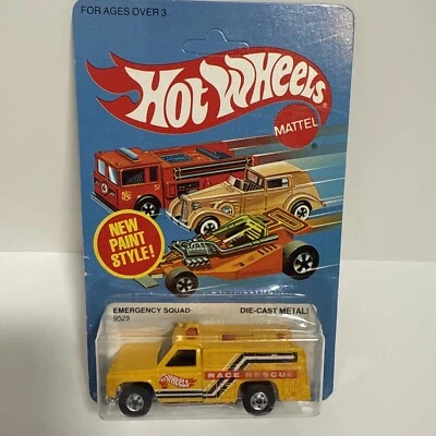 Hot Wheels VINTAGE | ESCUADRÓN DE EMERGENCIA Race Rescue (9529) | 1982 | Sin perforar Foto 1 de 4