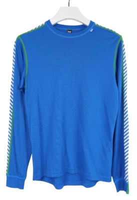 HELLY HANSEN Sudadera Para Hombre MEDIANA Deportiva Pullover Cuello Redondo Elastizada Azul Foto 1 de 4