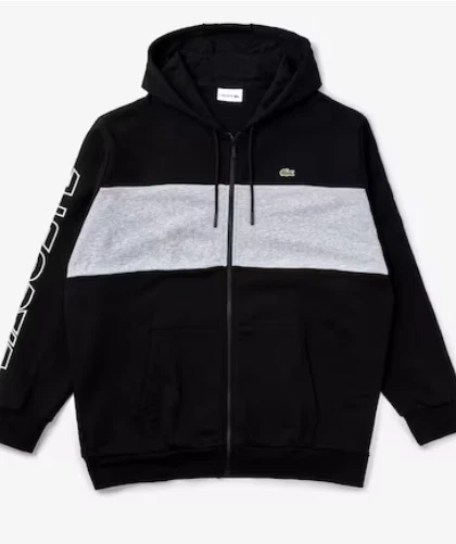 Lacoste Men's Big Fit (Size 4XLB) Zip-Up Hoodie SH6706 51 SNP 11R - Image 1 of 1