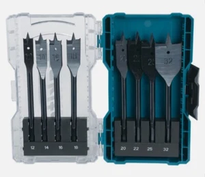 Brocas planas Makita E-08698 nuevas de 8 piezas 1/4 hexagonales - Imagen 1 de 1