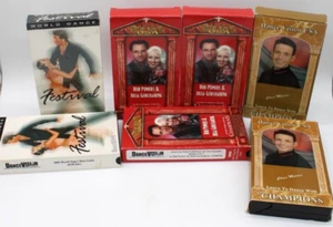 RARE LOT OF 7 VHS TAPES! DANCE VISION USA - Learn to Dance with the Champions! - Picture 1 of 10