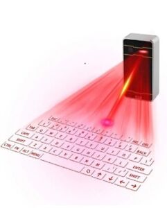 Hangang virtual keyboard wireless black PC tablet laptop laser projection...