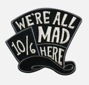 MUSIC LOVER BADGES Embroidered Message Logo sport biker Iron/Sew On jeans Patch - Picture 1 of 1