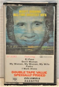 MARTY ROBBINS "All-Time Greatest Hits" Cassette Columbia GT31361 - Picture 1 of 5