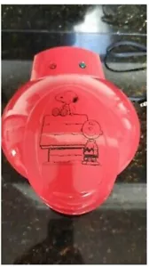 SMART PLANET INTERTEK SNOOPY PEANUTS WAFFLE PANCAKE MAKER #WM-6S open box - Picture 1 of 2