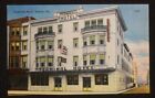 1940S Terminal Hotel Nice Linen Easton Pa Northampton Co Postcard Pennsylvania