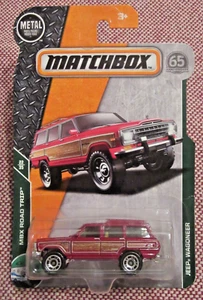 MATCHBOX 2018 MBX ROAD TRIP JEEP WAGONEER #88 DARK RED - Picture 1 of 6