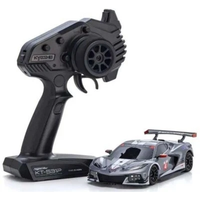 Kyosho K.32356GMW Mini-Z MR04 RWD Corvette C8-R Gun Metal/White (W-MM/KT531P) - Bild 1 von 4