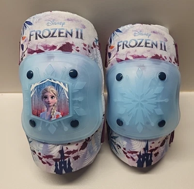 Disney Frozen II Protective Gear and Bicycle Bell Knee Elbow Pads Small Ages 3-7 - Image 1 of 4