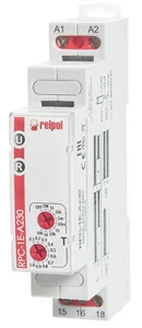 Zeitrelais, 1Wechsler, Einschaltverzögerung, 230V AC 16A 8 Zeitbereiche - Bild 1 von 5