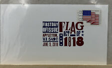 FDC Sealed: Flag Of 1818 Appleton, WI June 9, 2018