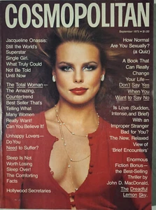 Cosmopolitan (Sept 1975) Jackie Onassis/Andy Warhol/John D MacDonald; VG+ - Picture 1 of 4