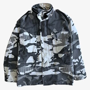 Chaqueta de campo urbana vintage para hombre Alpha Industries clima frío nieve camuflaje - Imagen 1 de 12