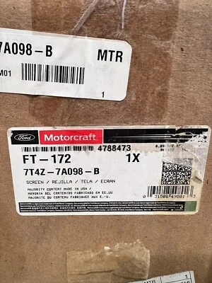 FT172 Motorcraft 自动变速器过滤器适用于林肯大陆融合 — 第 1/4 张图片