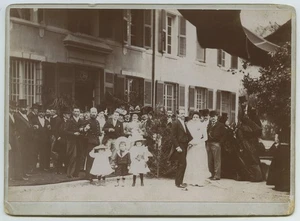 Baudouvin (La Valette-du-Var). Wedding of Paul Lavison and Jeanne Vincent. 1898. - Picture 1 of 3