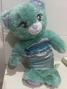 Ropa de peluche Build a Bear verde Ariel Little Mermaid Princess 16" RARA - Imagen 1 de 8