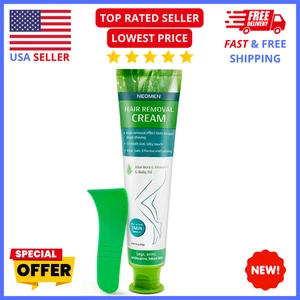 Hair Removal Cream for Women & Men: Painless & Gentle Depilatory Sensitive Areas - Picture 1 of 5