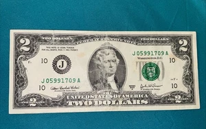 2003 2 dollar bill series a - Picture 1 of 2