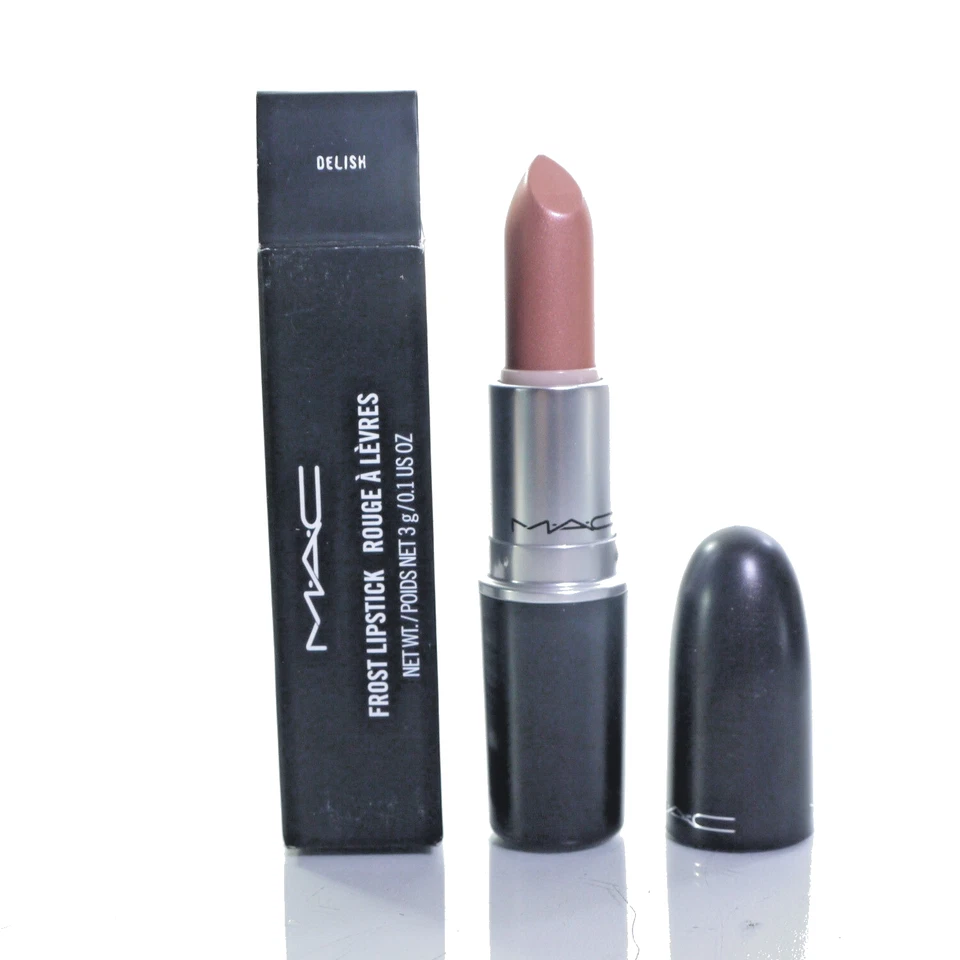 MAC Cosmetics Delish Frost Lipstick  FULL SIZE (3g./0.1oz) Brand New in Box. - Image 1 of 1