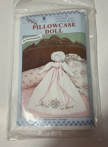 VTG Jack Dempsey Needle Art Prairie Pillowcase Doll 1993 NEW Pattern #209 - Picture 1 of 5