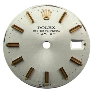 Genuine Rolex Oyster Perpetual Date 26mm Dial Silver & Gold 6917 - Picture 1 of 4
