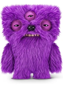 NUOVO in SCATOLA Fuggler Fart Face infastidito alieno pelliccia viola divertente brutti mostri Zuru - Foto 1 di 4
