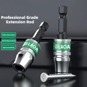 6.35mm Screwdriver Extension Self - locking Extension Rod Electric Power Drill - Picture 1 of 12