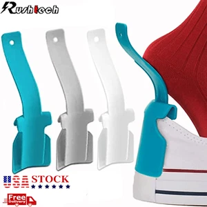 Nuevo Desgaste Zapatos Cuerno Elevador Ayudante Manejo Perezoso Cuerno de Zapato Fácil de Poner y Apagar Zapatos EE. UU. - Imagen 1 de 13