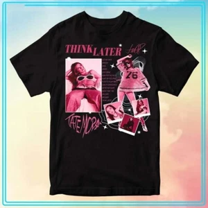 Camiseta The Think Later Album Tate McRae Estilo Vintage Unisex Algodón S-5X - Imagen 1 de 7