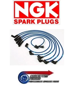 NGK Spark Plug Ignition Leads / Wires inc. King Lead - Datsun S130 280ZX L28E  - Picture 1 of 1