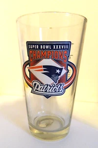Bicchiere Campioni New England Patriots SB XXXVIII. BB3 - Foto 1 di 6