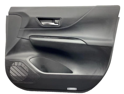 2021 - 2022 年丰田 VENZA 原始设备制造商右前门装饰面板 | 黑色/黑色 — 第 1/4 张图片