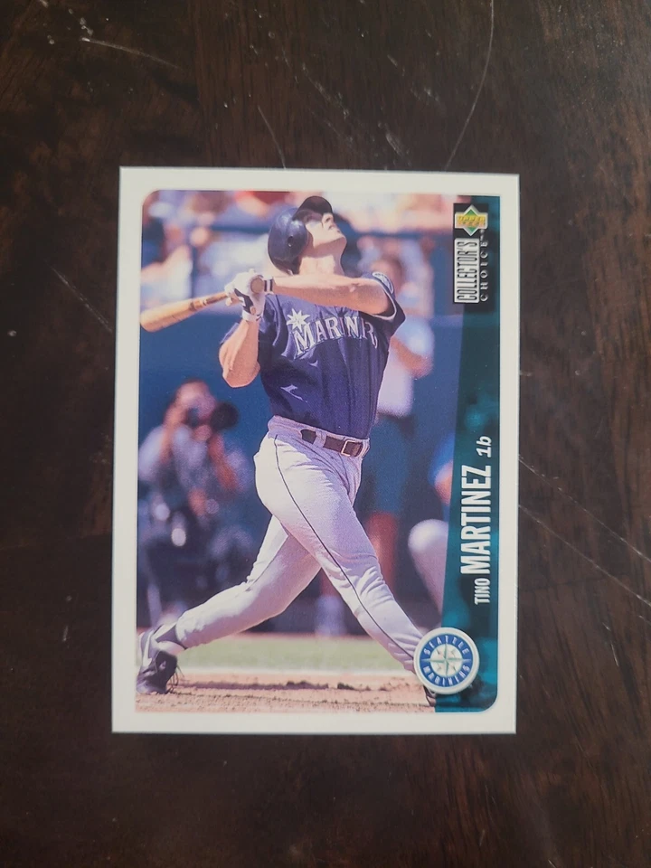 1996 Collector's Choice Tino Martinez #318 Seattle Mariners Upper Deck - Image 1 of 1