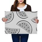 A2 - Funky Watermelon Healthy Fruit Poster 59.4X42cm280gsm(bw) #35857