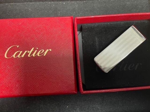 Cartier Diamond Decor Money Clip - Silver Money Clips, Accessories -  CRT52107