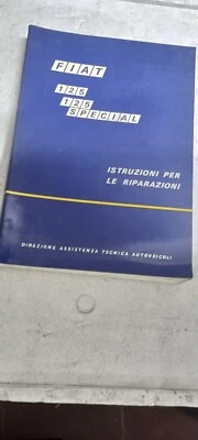 Manuale Originale Officina Assistenza Tecnica Riparazione Fiat 125 Special 1971 - Immagine 1 di 3