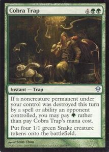 3X COBRA TRAP 160/249 ZENDIKAR MTG MAGIC NM X3 (yourdeckbuilder) - Picture 1 of 1