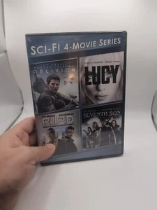 Sci-Fi 4 Movie Collection DVD Brand New (Oblivion, Lucy, Seventh Son, R.I.P.D.) - Picture 1 of 2