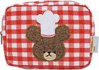 The Bears' School Square Pouch Cooking Jackie Face Japan Limited Original