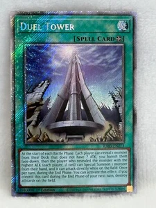 Yugioh Duel Tower RA03-EN273 Platinum Secret Rare 1st Edition - Picture 1 of 6