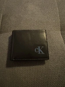 Calvin Klein Jeans Portmonaie Geldbörse Leder schwarz neu NP 120 - Bild 1 von 4