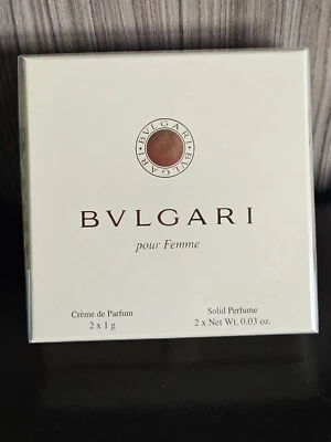 JUEGO DE REGALO PERFUME SÓLIDO BVLGARI POUR FEMME 2X1G Foto 1 de 4