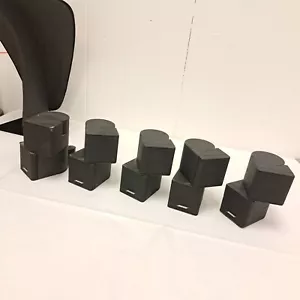 Bose Jewel Cube Speaker BLACK for Lifestyle Systems *Set of 5 double speakers* - Picture 1 of 11