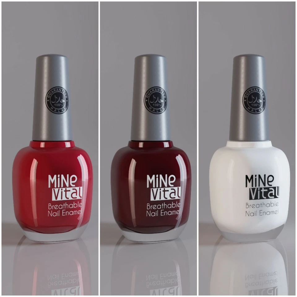 Halal/Veganer Nagellack Set. Drei Farben. One Deal!  - Bild 1 von 1