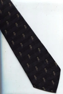 NEW CLASSIC VAN HEUSEN 100% SILK NECK TIE NECKTIE BLUE BLACK HOLIDAY GIFT - Picture 1 of 1