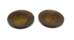 Pair of Brass Candle Holders Made in Western Germany - Picture 1 of 9