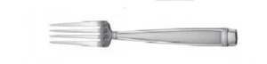 Reed & Barton Durham Matte 18/8 Stainless Steel Place/Dinner Fork 8" Glossy Back - Picture 1 of 1