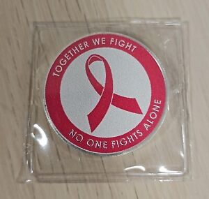 1 Oz Breast Cancer TOGETHER WE FIGHT Silver Round